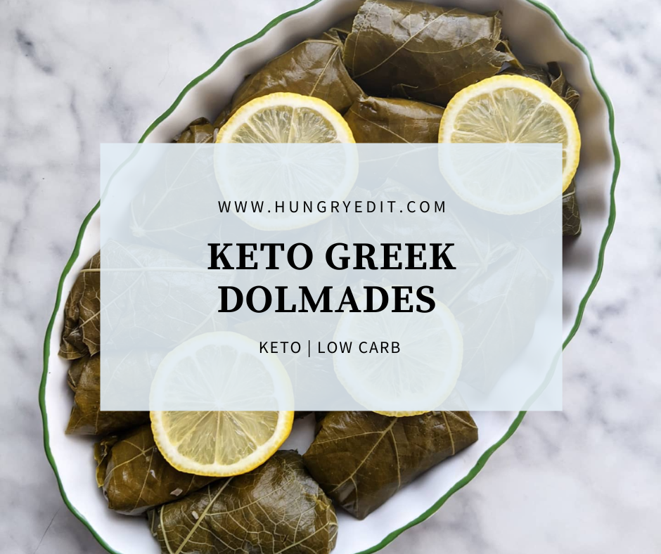 Keto Greek Dolmades with Cauliflower Rice and Beef 