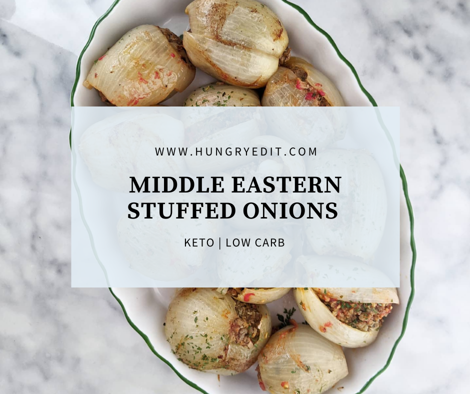 Keto Middle Eastern Stuffed Onions Dolma
