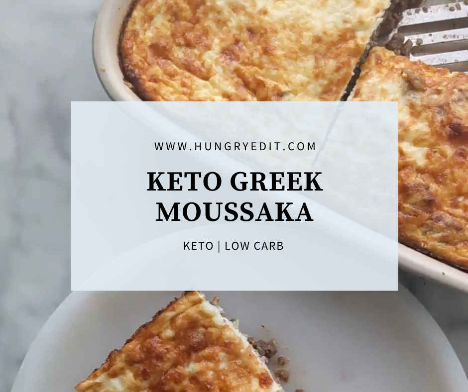 Keto Greek Moussaka