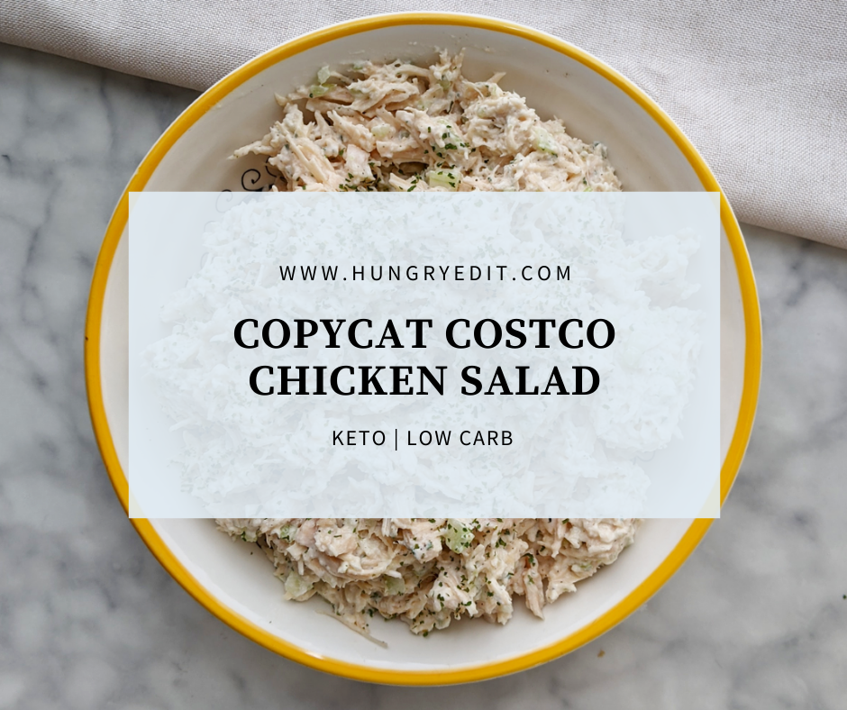 Keto Copycat Costco Chicken Salad 