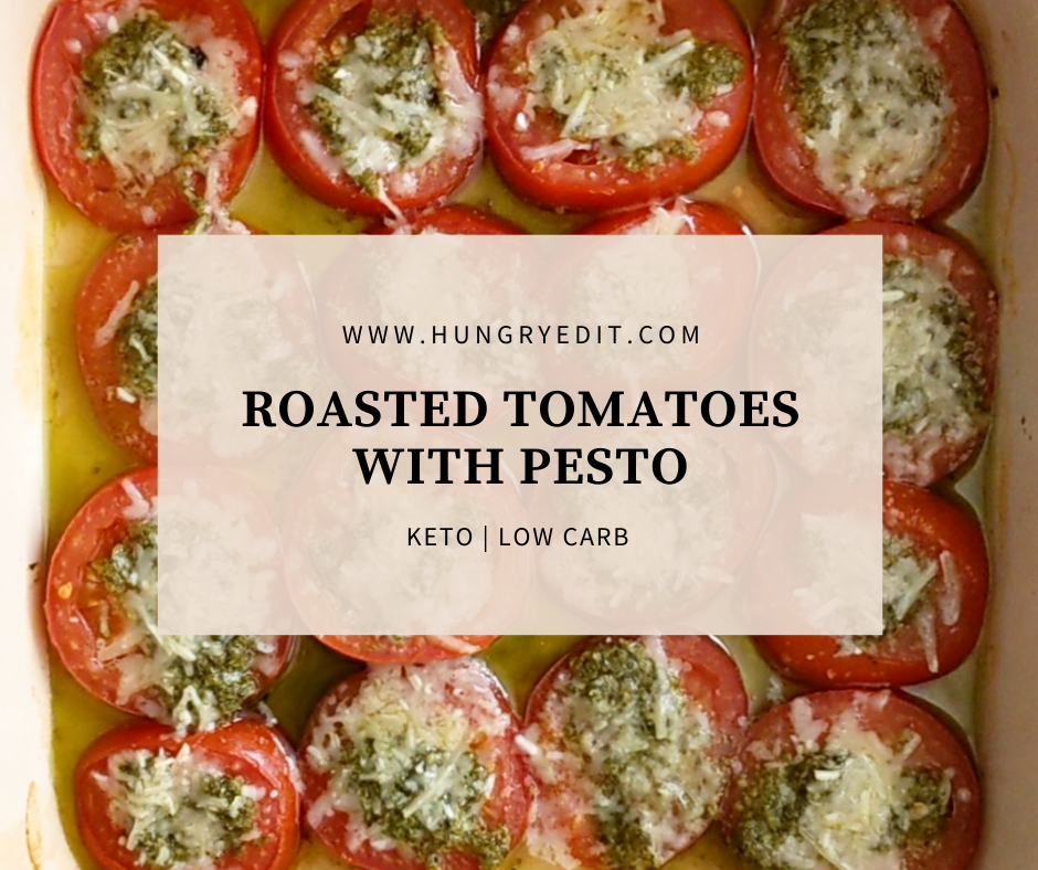 Roasted Pesto Tomatoes 
