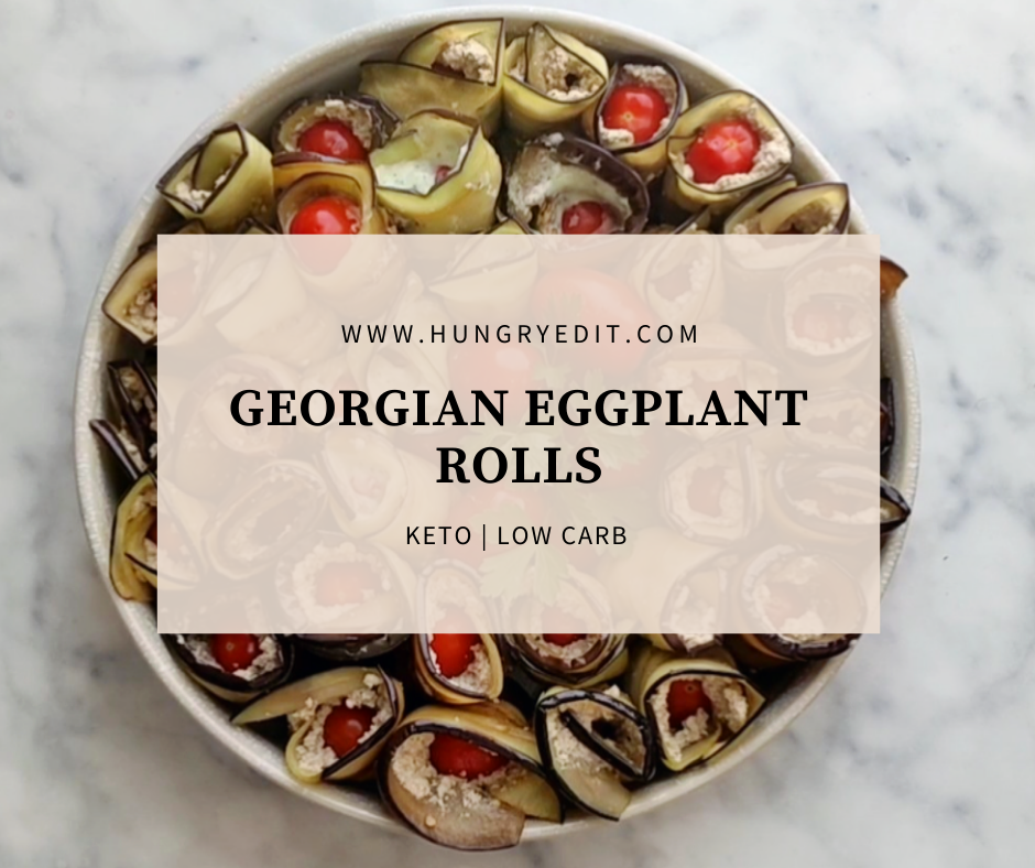 Keto Georgian Eggplant Rolls 