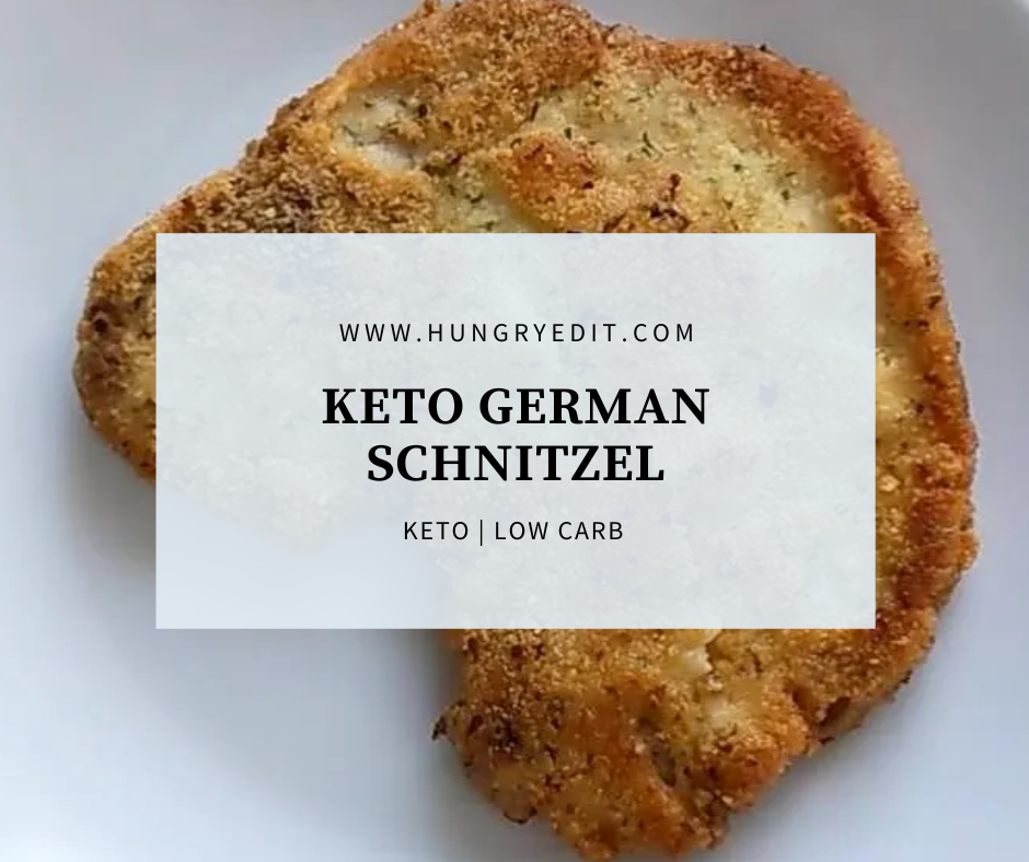 Keto German Schnitzel with Pork 