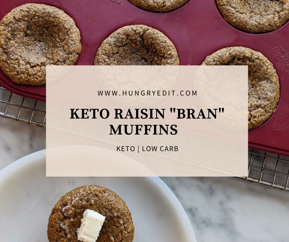 Keto Raisin Bran Muffins
