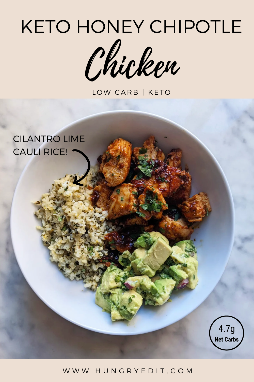 Keto Honey Chipotle Chicken 