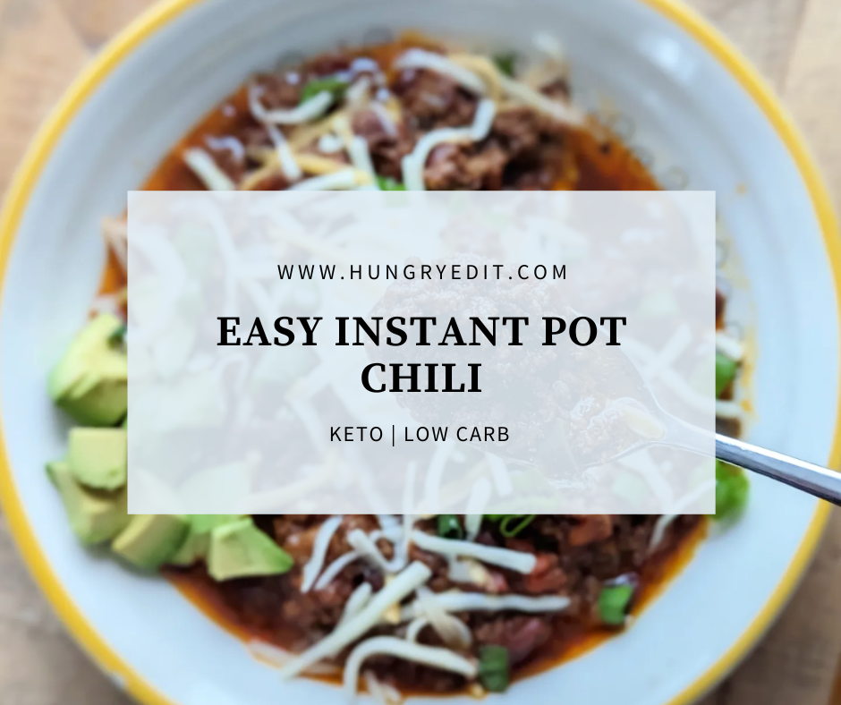 Keto Instant Pot Chili