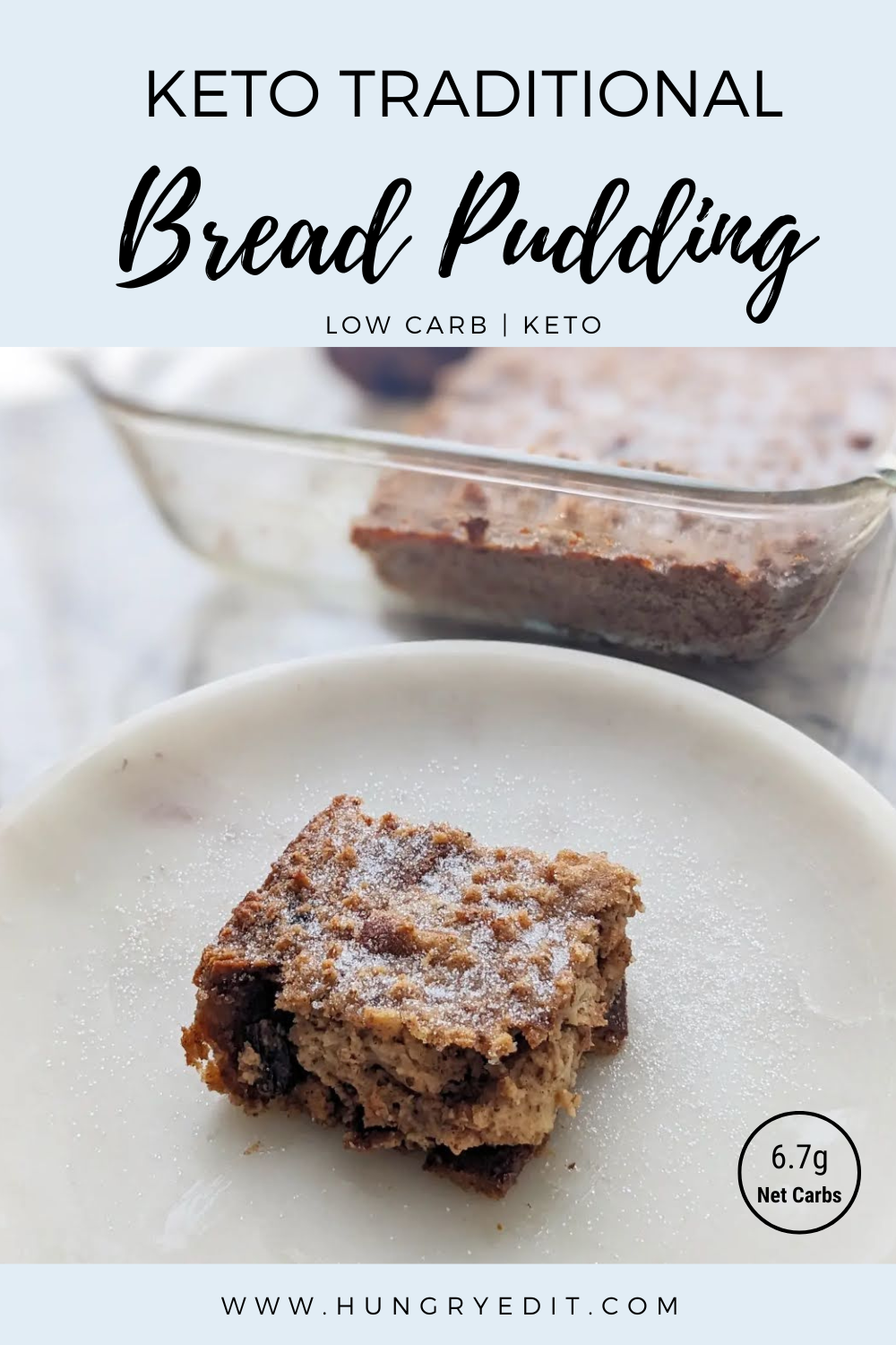 Keto Bread Pudding