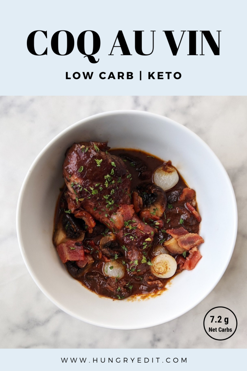 Keto Coq Au Vin Hungry Edit Keto Coq Au Vin (Chicken & Wine)