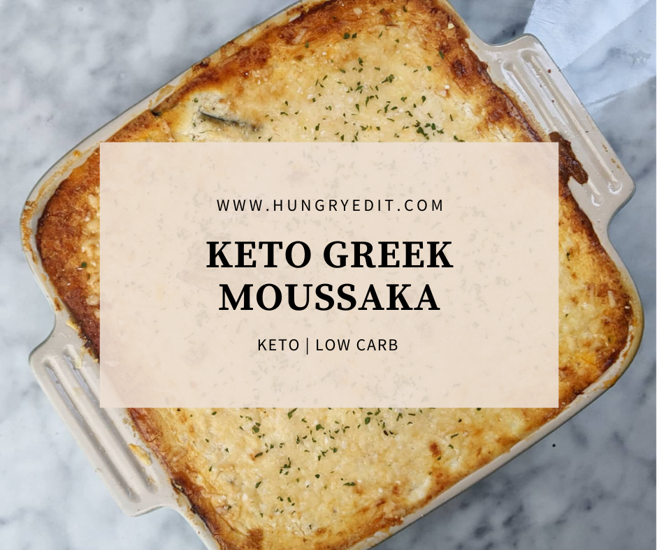 Keto Greek Moussaka Greek Eggplant Lasagna 6.8g Net Carbs