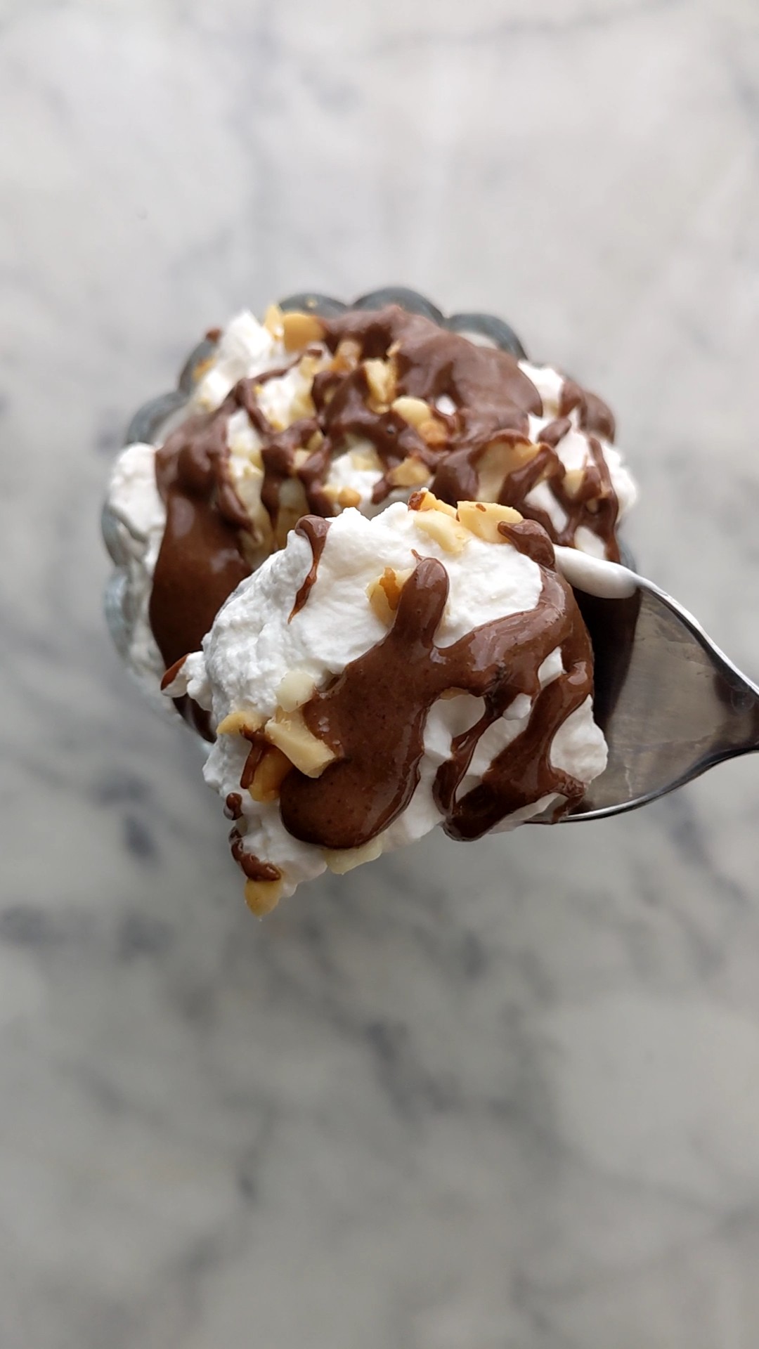 Keto peanut buster parfait