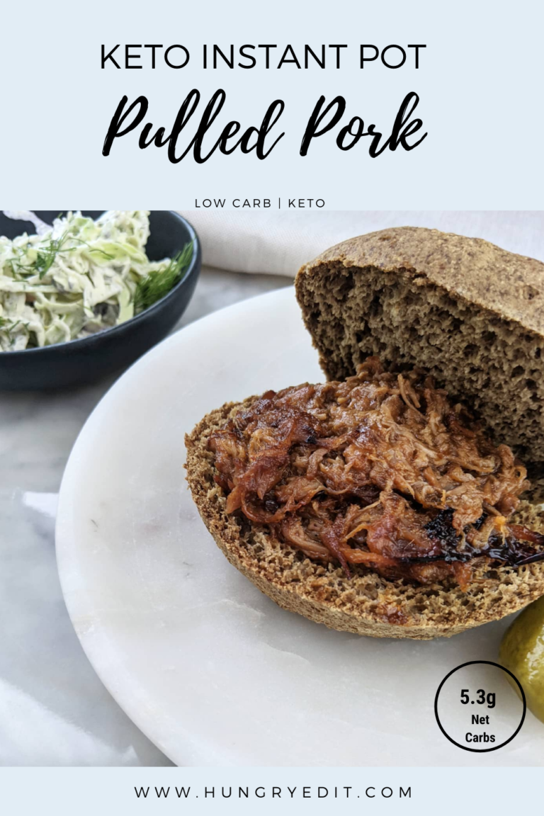 Instant Pot Keto Pulled Pork (with Diet Coke) 5.3g Net Carbs