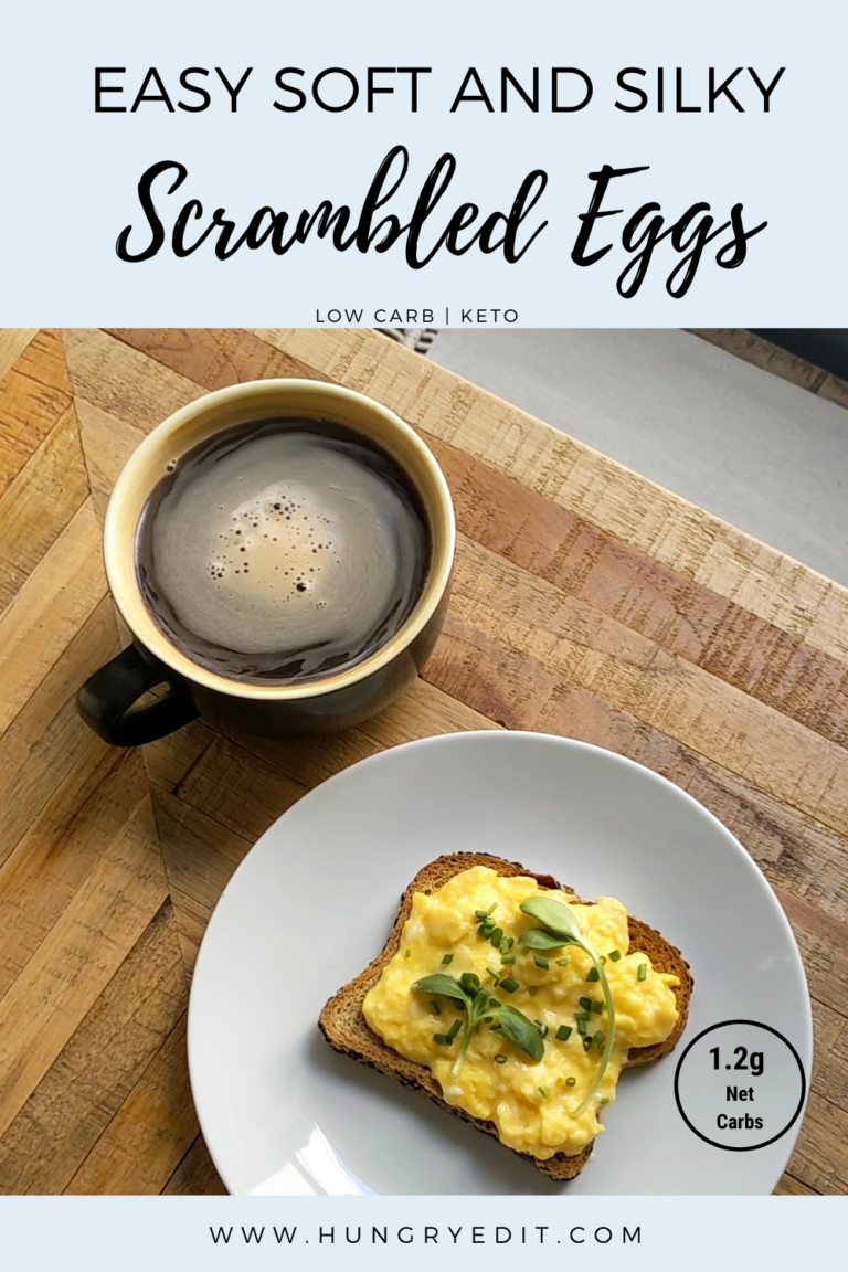 Soft and Creamy Scrambled Eggs (With Sour Cream) - Hungry Edit