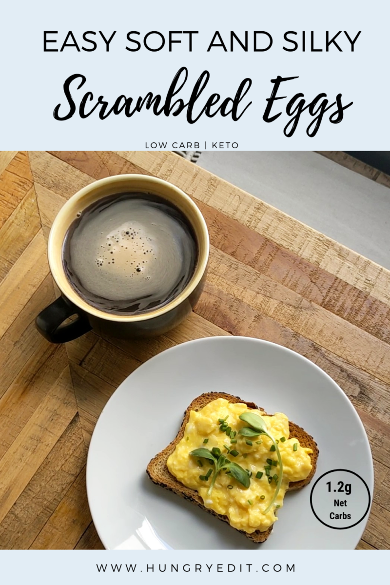 Soft and Creamy Scrambled Eggs (With Sour Cream) Hungry Edit