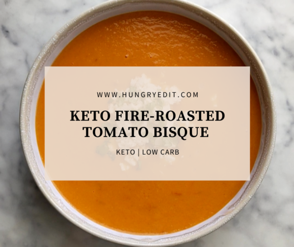 Easy Keto Tomato Bisque (With Feta Cheese) Hungry Edit Fire Roasted