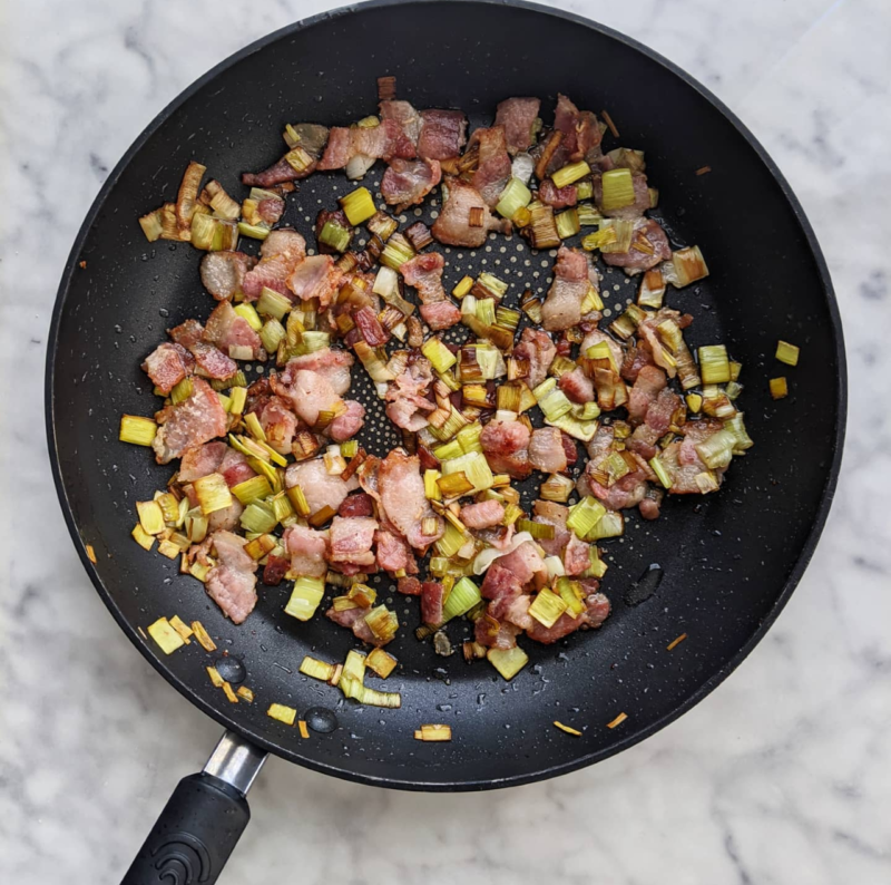 Keto Leek and Bacon Quiche Hungry Edit 6.7g Net Carbs